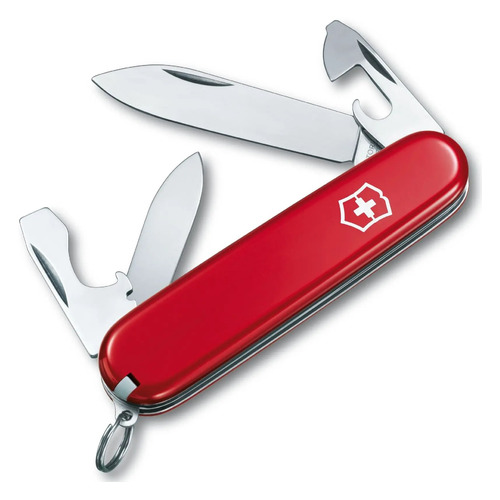 

Складной нож Victorinox Recruit, функций: 10, 84мм, красный , коробка картонная [0.2503], Recruit