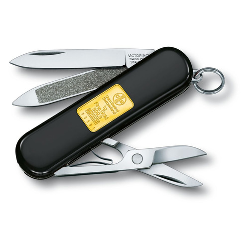 

Складной нож Victorinox Classic "Union Bank of Switzerland", функций: 7, 58мм, черный , коробка подарочная [0.6203.87], Classic "Union Bank of Switzerland"