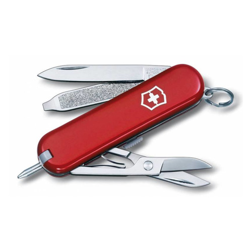 фото Складной нож victorinox signature, 7 функций, 58мм, красный