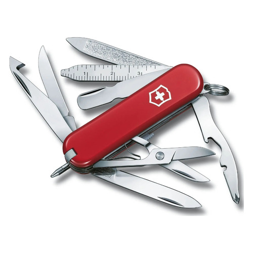 фото Складной нож victorinox minichamp, 17 функций, 58мм, красный