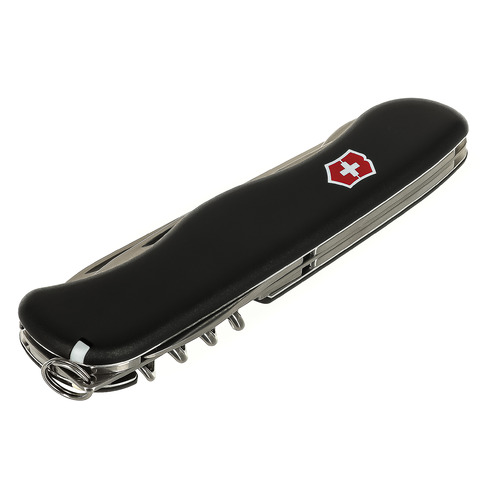 фото Складной нож victorinox picknicker, 11 функций, 111мм, черный