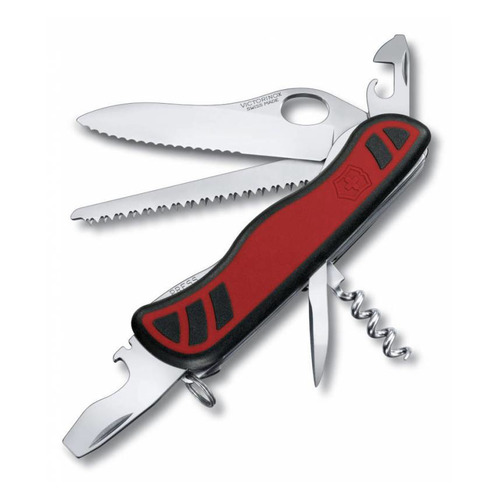 

Складной нож VICTORINOX Forester, 10 функций, 111мм, красный / черный