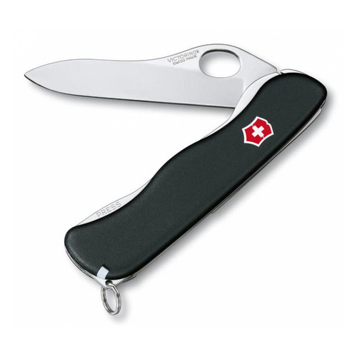 

Складной нож Victorinox Sentinel One Hand, функций: 4, 111мм, черный , коробка картонная [0.8413.m3], Sentinel One Hand