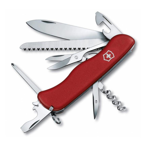 фото Складной нож victorinox outrider, 14 функций, 111мм, красный