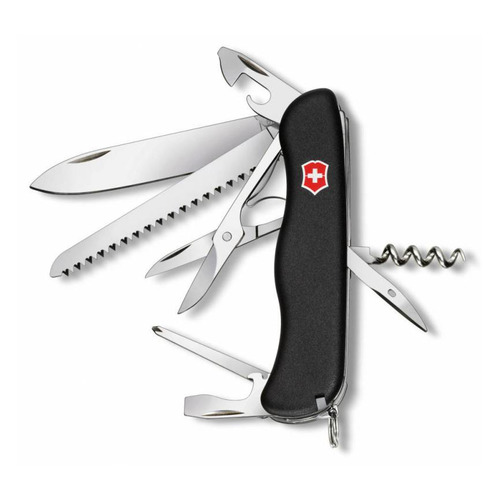 

Складной нож VICTORINOX Outrider, 14 функций, 111мм, черный