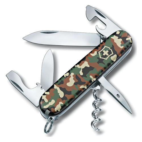 фото Складной нож victorinox spartan, 12 функций, 91мм, камуфляж