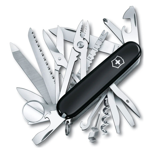 

Складной нож Victorinox SwissChamp, функций: 33, 91мм, черный , коробка картонная [1.6795.3], SwissChamp