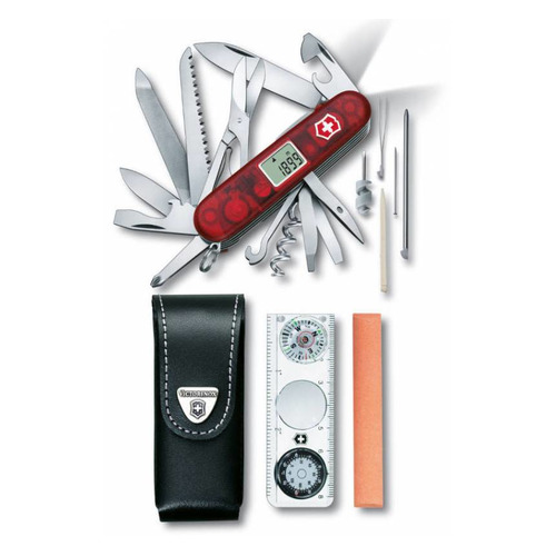 

Набор инструментов Victorinox Expedition Kit (1.8741.AVT) компл.:нож/компас/точильный камень/чехол к