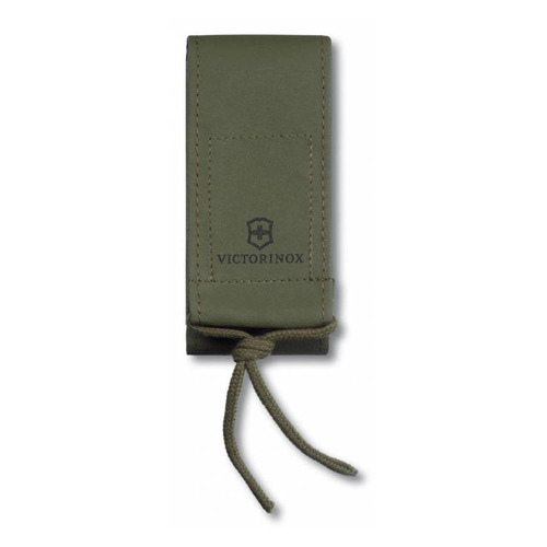 фото Чехол victorinox leather imitation pouch (4.0822.4) иск.кожа петля зеленый без упаковки