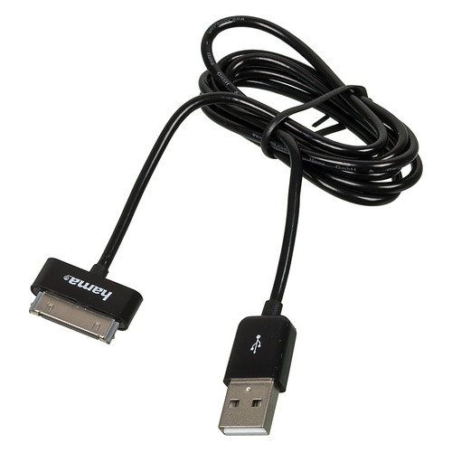 Кабель BORASCO USB A (m), Lightning (m), 1м, серебристый [35101] BORASCO