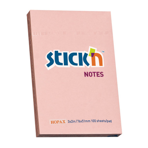

Упаковка блоков самоклеящихся STICK`N 21145 51x76 розовый 12 шт./кор.