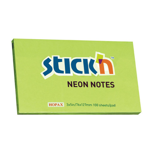 

Упаковка блоков самоклеящихся STICK`N 21171 76x127 зеленый 12 шт./кор.