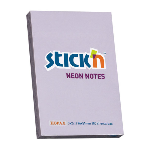 

Упаковка блоков самоклеящихся STICK`N 21402 51x76 сиреневый 12 шт./кор.