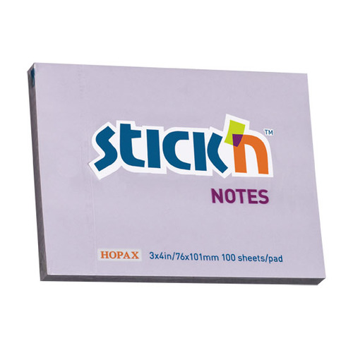 

Упаковка блоков самоклеящихся STICK`N 21404 76x101 сиреневый 12 шт./кор.