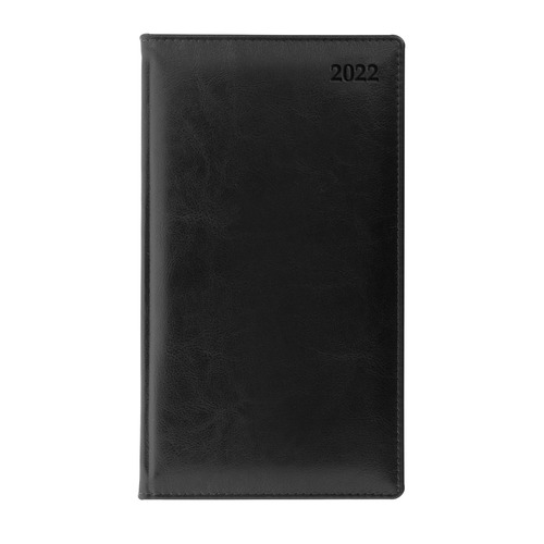 

Еженедельник Letts Global Deluxe, A6, белые страницы, черный, Global Deluxe
