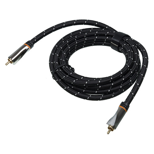 

Кабель аудио AVINITY 00107508, 1хRCA (m) - 1хRCA (m) , 3м, GOLD черный