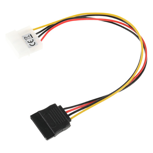 фото Кабель питания hama h-41841, molex 8980 - sata, 0.2м [00041841]