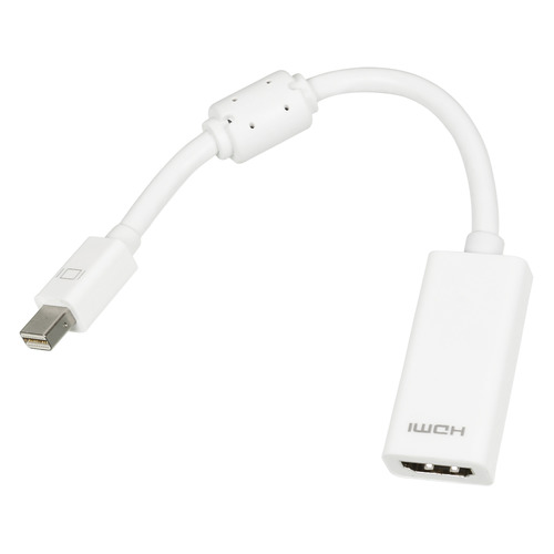 фото Адаптер hama h-53246, hdmi (f) - mini displayport , gold ф/фильтр, белый [00053246]