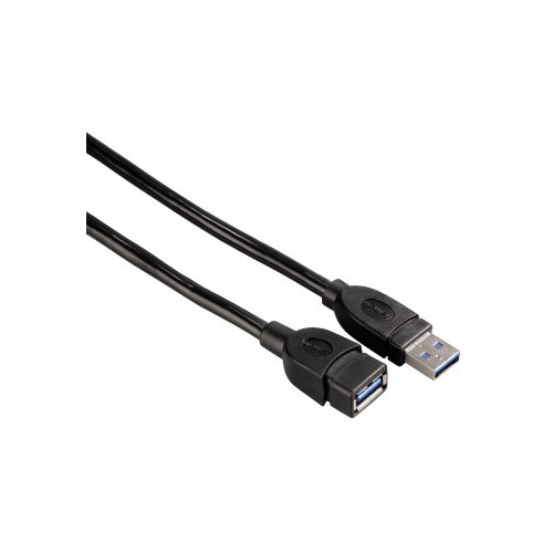 

Кабель-удлинитель USB3.0 HAMA USB 3.0 A(m) - USB 3.0 A(f), 1.8м [00054505]