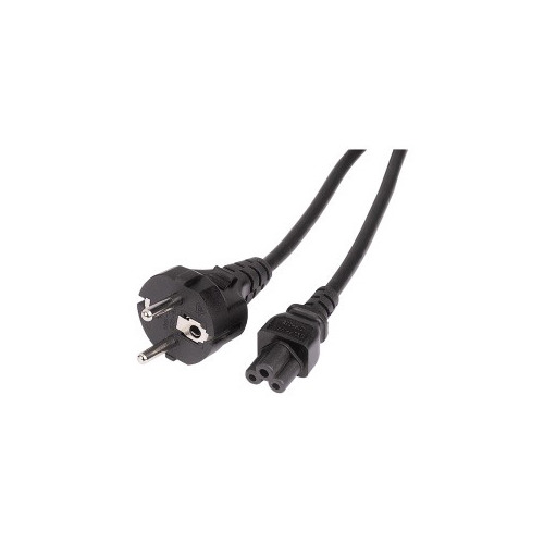 

Кабель питания HAMA IEC C5 (3-pin) - Евровилка, 0.75м [00078481]