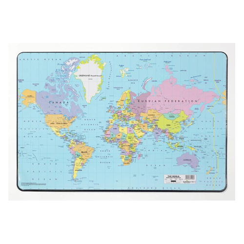 

Настольное покрытие Durable (7211-19) 53x40см голубой нескользящая основа 5 шт./кор.