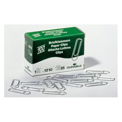 

Упаковка скрепок Durable 1210-25 цинк домик 32мм 20 шт./кор., 1210-25