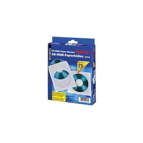 

Конверт HAMA H-51060, 25шт., прозрачный+белый [00051060]