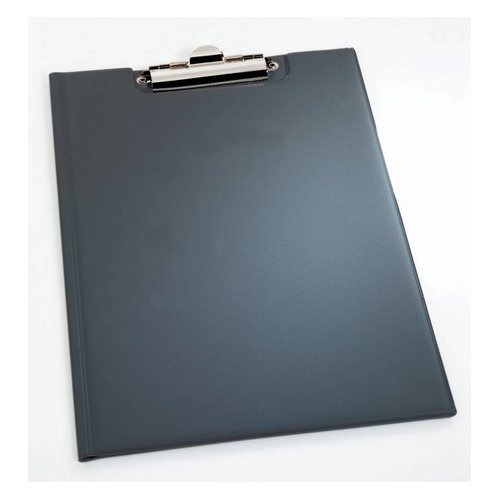 фото Папка-планшет durable clipboard folder 2359-01 a5 картон/пвх черный карман треуг. 5 шт./кор.
