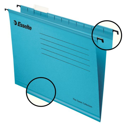 

Папка подвесная Esselte Pendaflex Plus Foolscap 90334 синий (упак.:25шт)