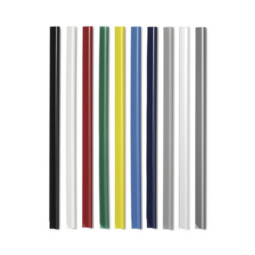 

Упаковка скрепкошин Durable Spine Bars, пластик, 30 лист., 15х3 мм, черный, 100шт [2900-01], Spine Bars