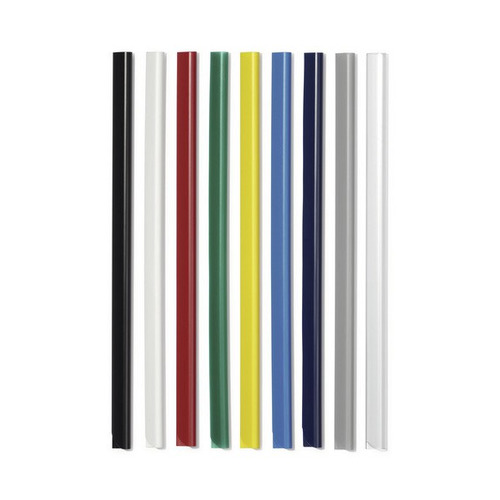 

Упаковка скрепкошин Durable Spine Bars, пластик, 60 лист., 13х6 мм, черный, 100шт [2901-01], Spine Bars
