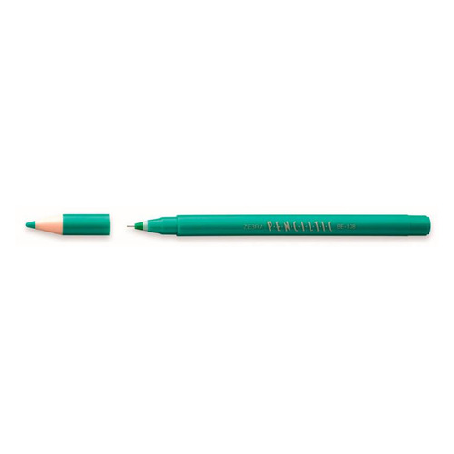 

Ручка-роллер Zebra PENCILTIC 0.5мм игловидный пиш. наконечник зеленый зеленые чернила 12 шт./кор., PENCILTIC