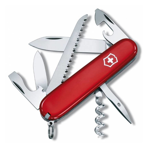 фото Складной нож victorinox camper, 13 функций, 91мм, красный