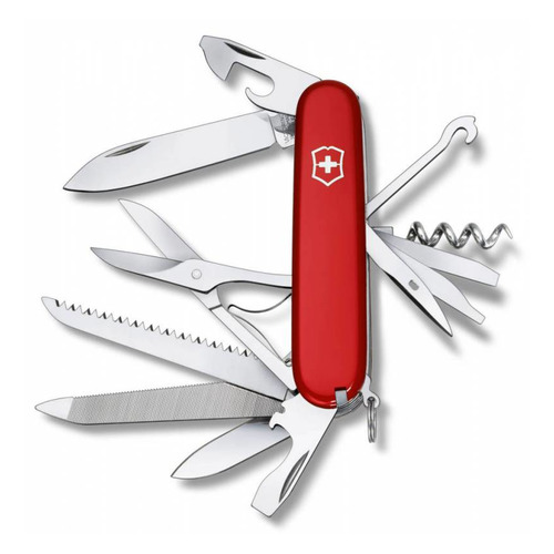 

Складной нож Victorinox Ranger, функций: 21, 91мм, красный , коробка картонная [1.3763], Ranger