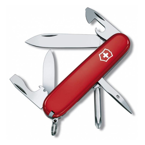 фото Складной нож victorinox tinker, 12 функций, 91мм, красный