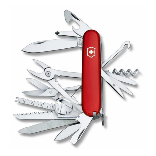 фото Складной нож victorinox swisschamp, 33 функций, 91мм, красный