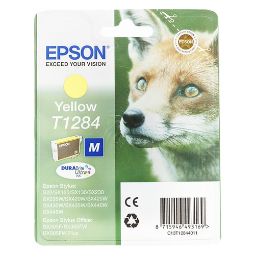 

Картридж EPSON T1284 желтый [c13t12844011]