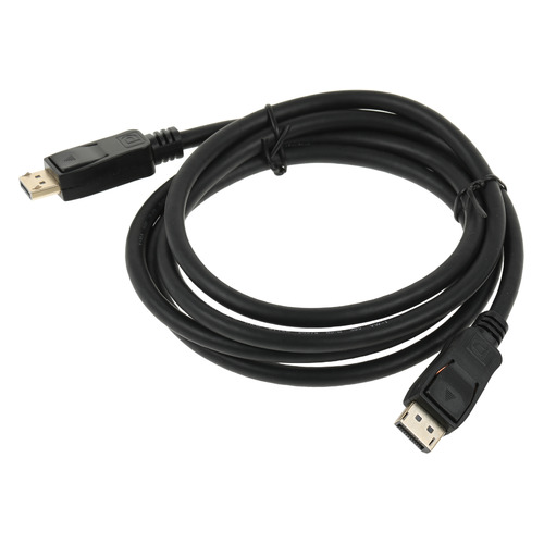 фото Кабель display port ningbo displayport (m) - displayport (m), круглое, 1.8м, черный