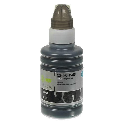 

Чернила Cactus CS-I-CH563, для HP, 100мл, черный, CS-I-CH563