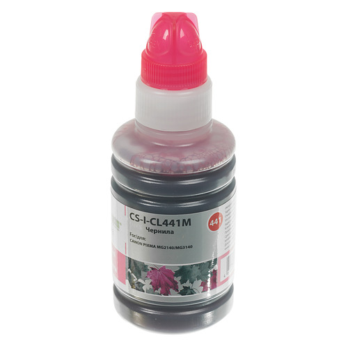 

Чернила CACTUS CS-I-CL441M, для Canon, 100мл, пурпурный, CS-I-CL441M