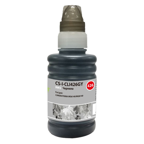 

Чернила Cactus CS-I-CLI426GY, для Canon, 100мл, серый, CS-I-CLI426GY