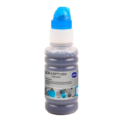 

Чернила Cactus CS-I-EPT1292, для Epson, 100мл, голубой, CS-I-EPT1292