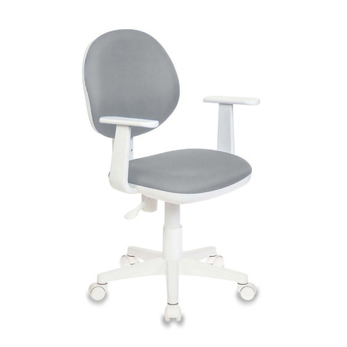 

Кресло детское БЮРОКРАТ CH-W356AXSN/15-48, на колесиках, ткань, серый