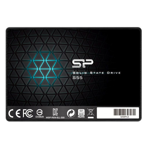 

SSD накопитель SILICON POWER Slim S55 SP060GBSS3S55S25 60Гб, 2.5", SATA III