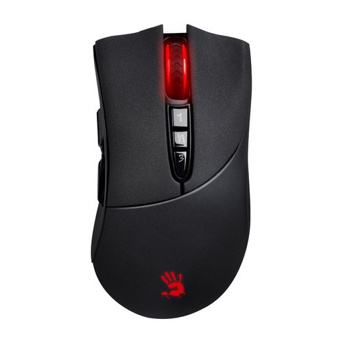 

Мышь A4TECH Bloody R3, игровая, оптическая, беспроводная, USB, черный, R3