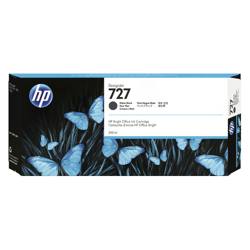 

Картридж HP 727, черный матовый / C1Q12A, 727