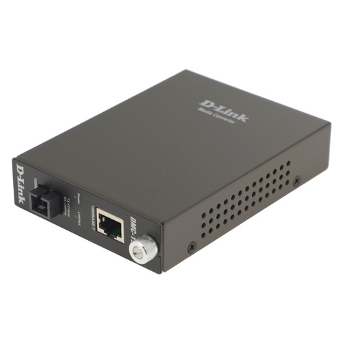 Медиаконвертер D-Link DMC-1910R/A9A WDM 1x1000Base-T 1x1000Base-LX SC ТХ:1310nm RX:1550nm SingleMode трансивер d link 330t 10km a1a wdm sfp 1x1000base bx d tx 1550nm rx 1310nm