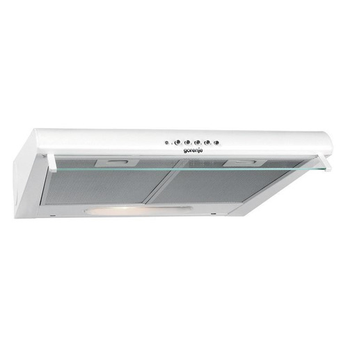 

Вытяжка козырьковая Gorenje DU6446W белый управление: кнопочное (1 мотор)