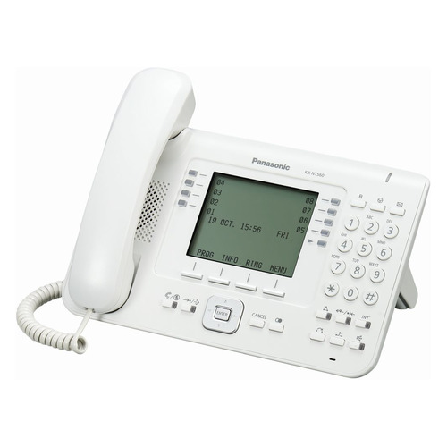 

Системный телефон PANASONIC KX-NT560RU, Белый