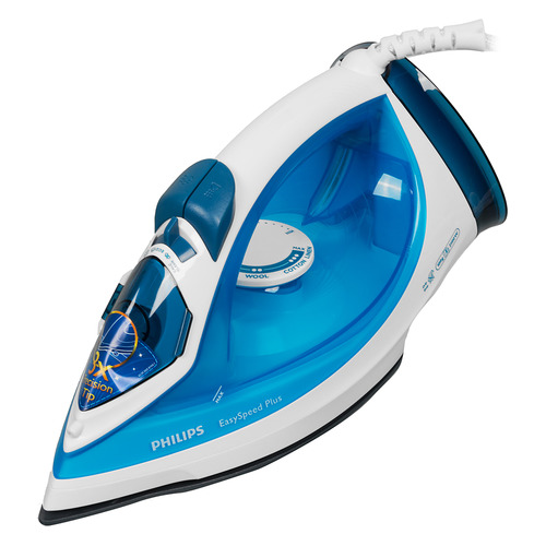 

Утюг PHILIPS GC2040/70, 2100Вт, синий